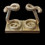Thumbnail: Gold Toned Snake Bookends