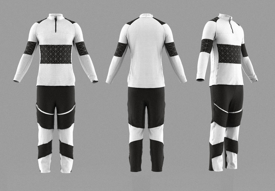 Paralympic wheelchair curling apparel