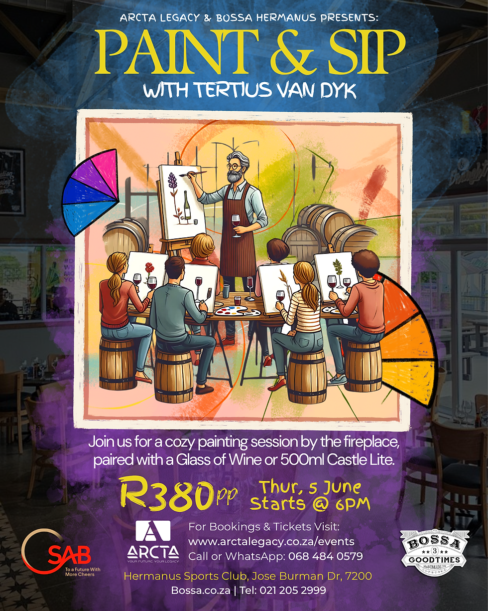 Paint & Sip with Tertius van Dyk