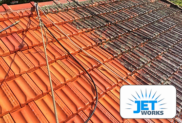 Jet Works specializes in roof cleaning to remove mould and lichen and general grime using high pressure in all suburbs of Brisbane.