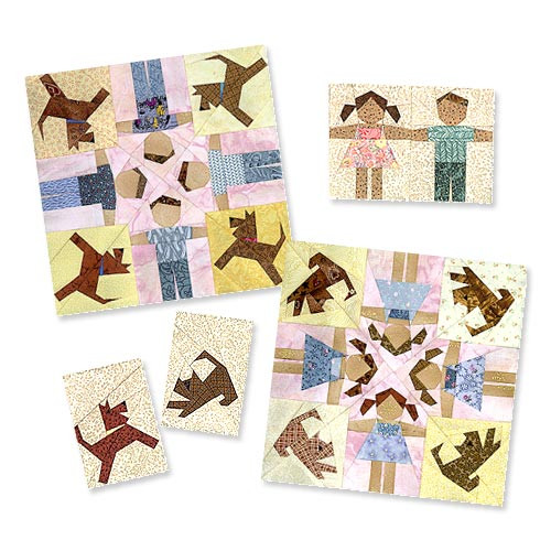 Paperdolls Paperpieced Quilt Pattern Paper Panache