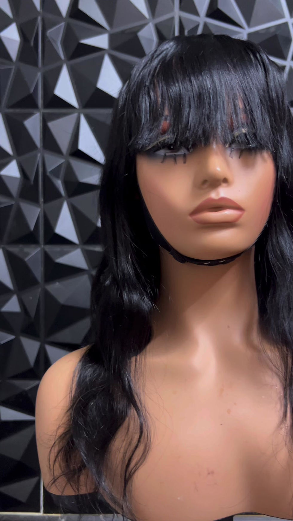 Thumbnail: Bodywave Human Hair Bang Wigs