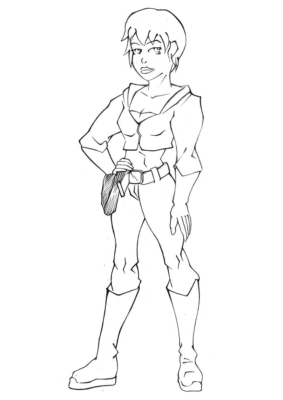 Character design Liv