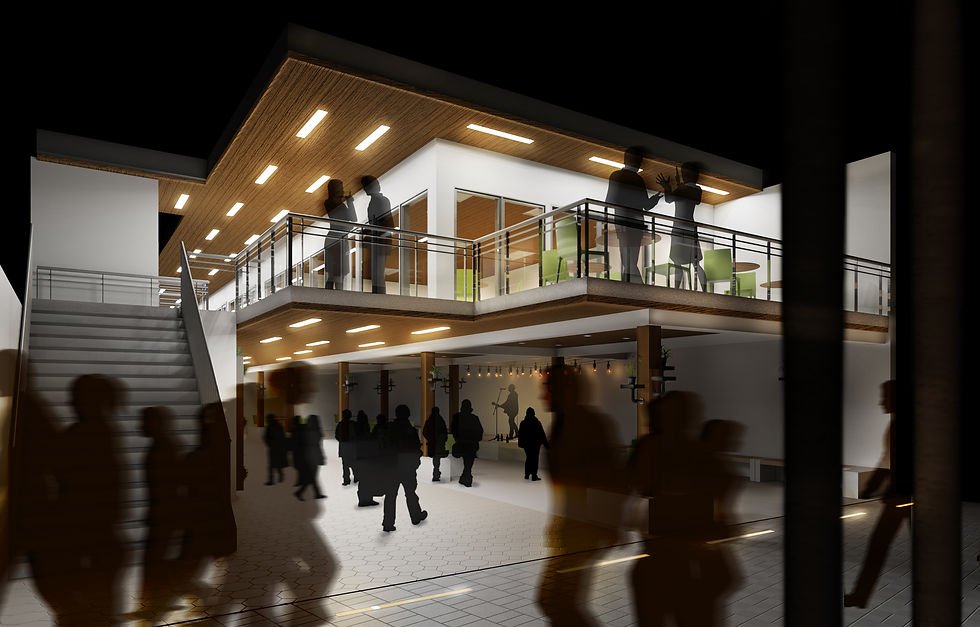 Centre Arcade - Render