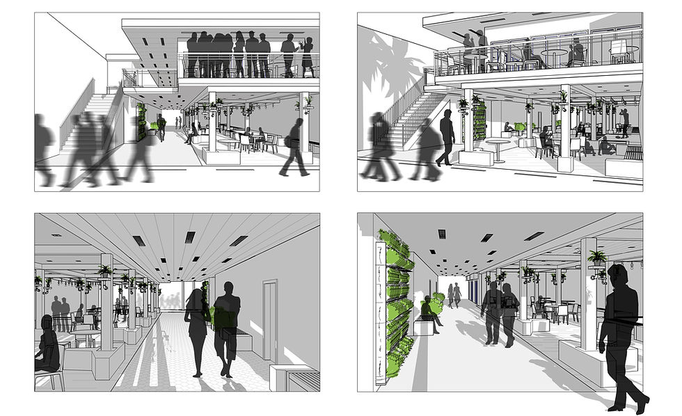 Centre Arcade - Perspective