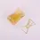 Thumbnail: Golden Special Clip Gold Pin Lovely Design Paper Clip