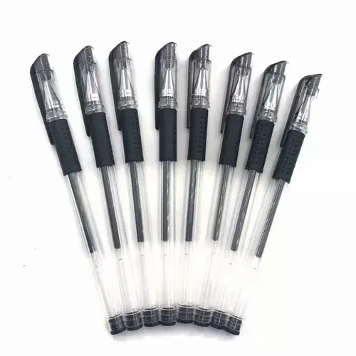 Gel Pen Set, Red, Blue & Black