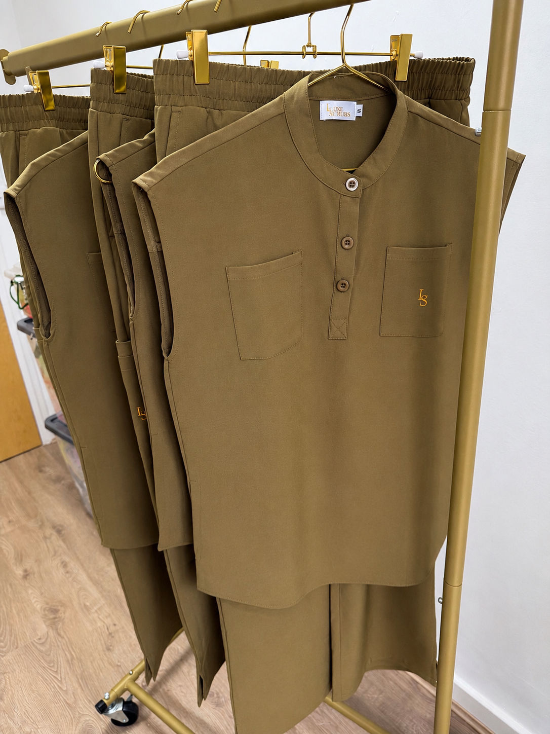 AMORA WIDE LEG (OLIVE GREEN)