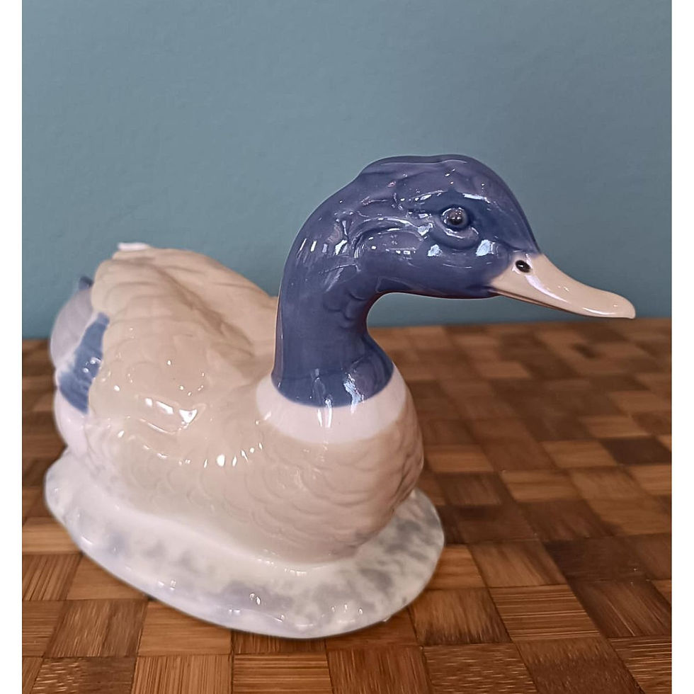 Miniatura: Pato de Porcelana, S.XX