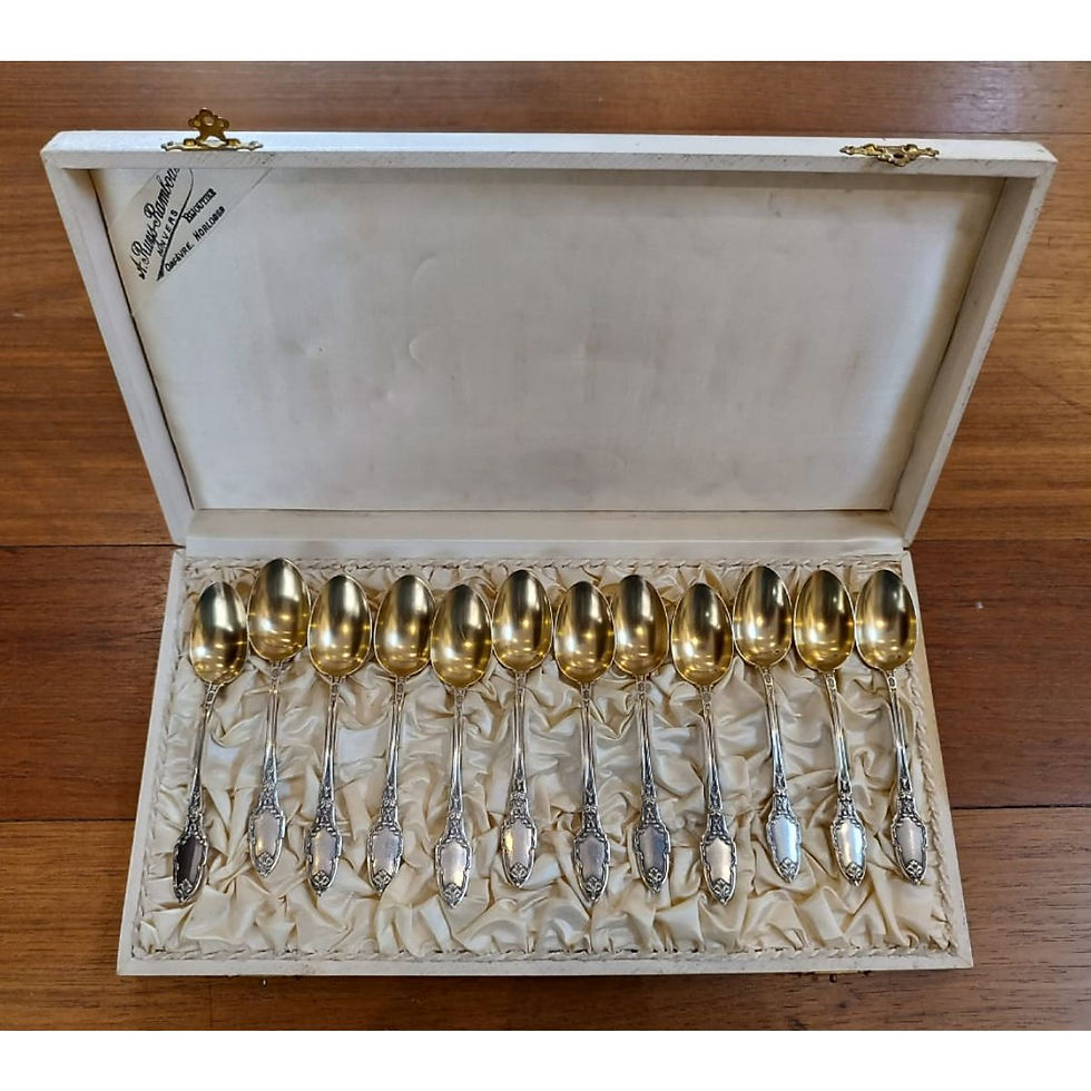 Juego de 12 cucharas para té A. Ruys Ramboue- Anvers