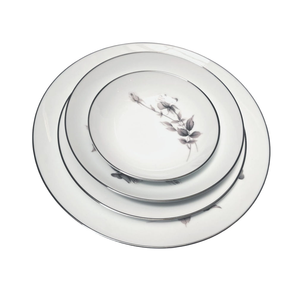 Miniatura: Vajilla Noritake Japan 6682 L'amor en porcelana