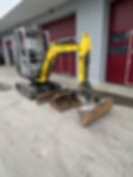 Bagger Wacker Neuson 2003 (2.1 Tonnen) mit Niveauausgleich