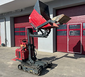 Raupendumper Dumper Hinowa HP1200E Hochkipper Occasion Werk89 AG