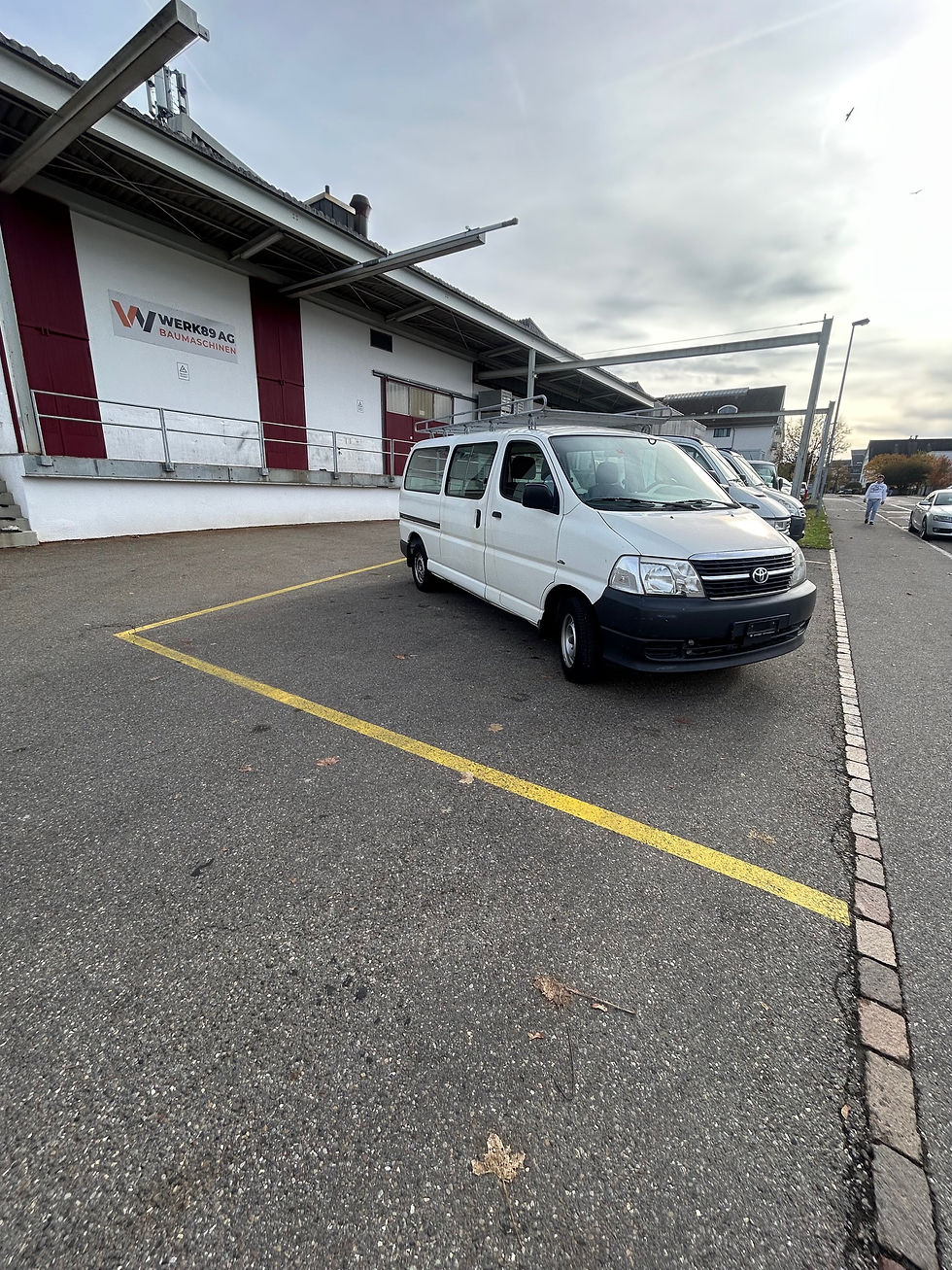 Toyota Hiace 2.5D , Frisch ab MFK