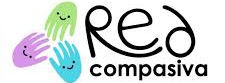En letras negras el logo que dice Red compasiva