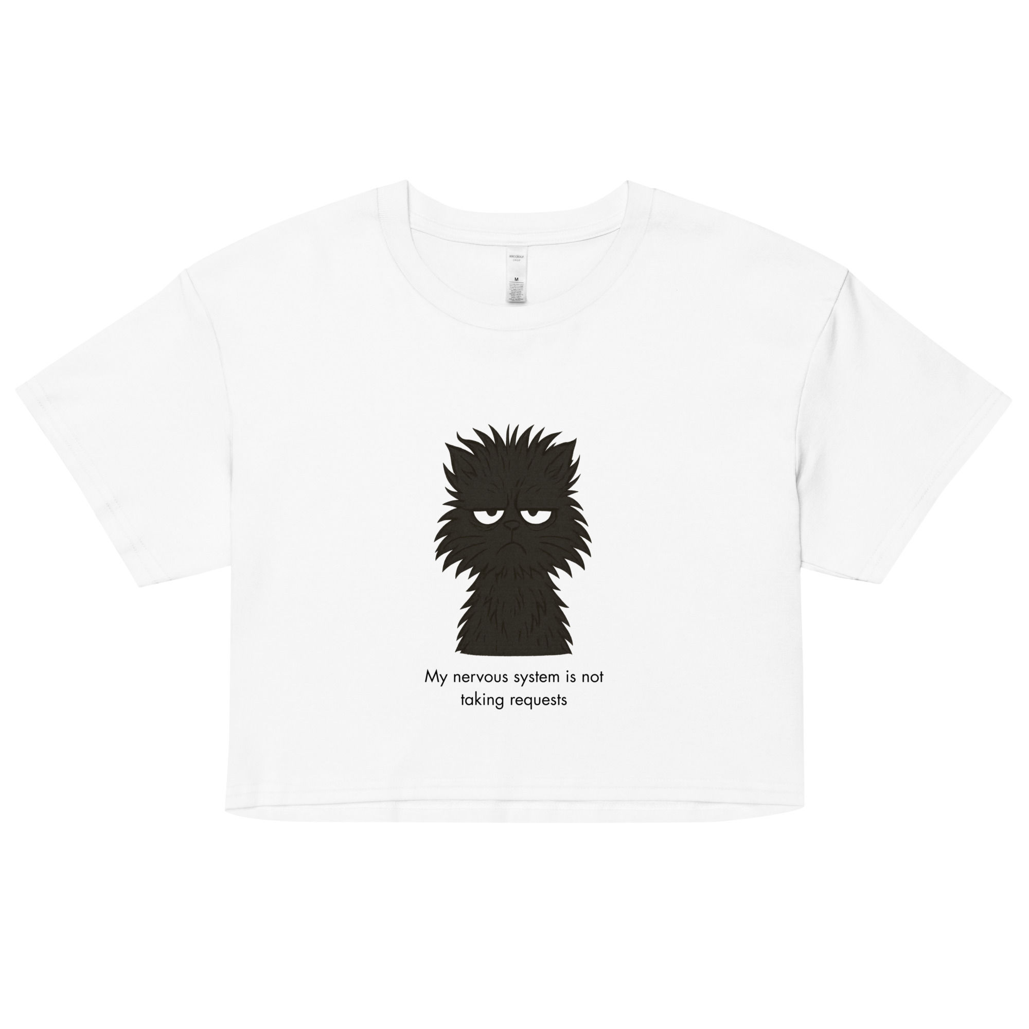 Nervous system shut down - Women’s crop top