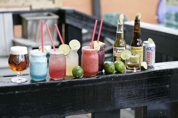 Arranged Food and Objects