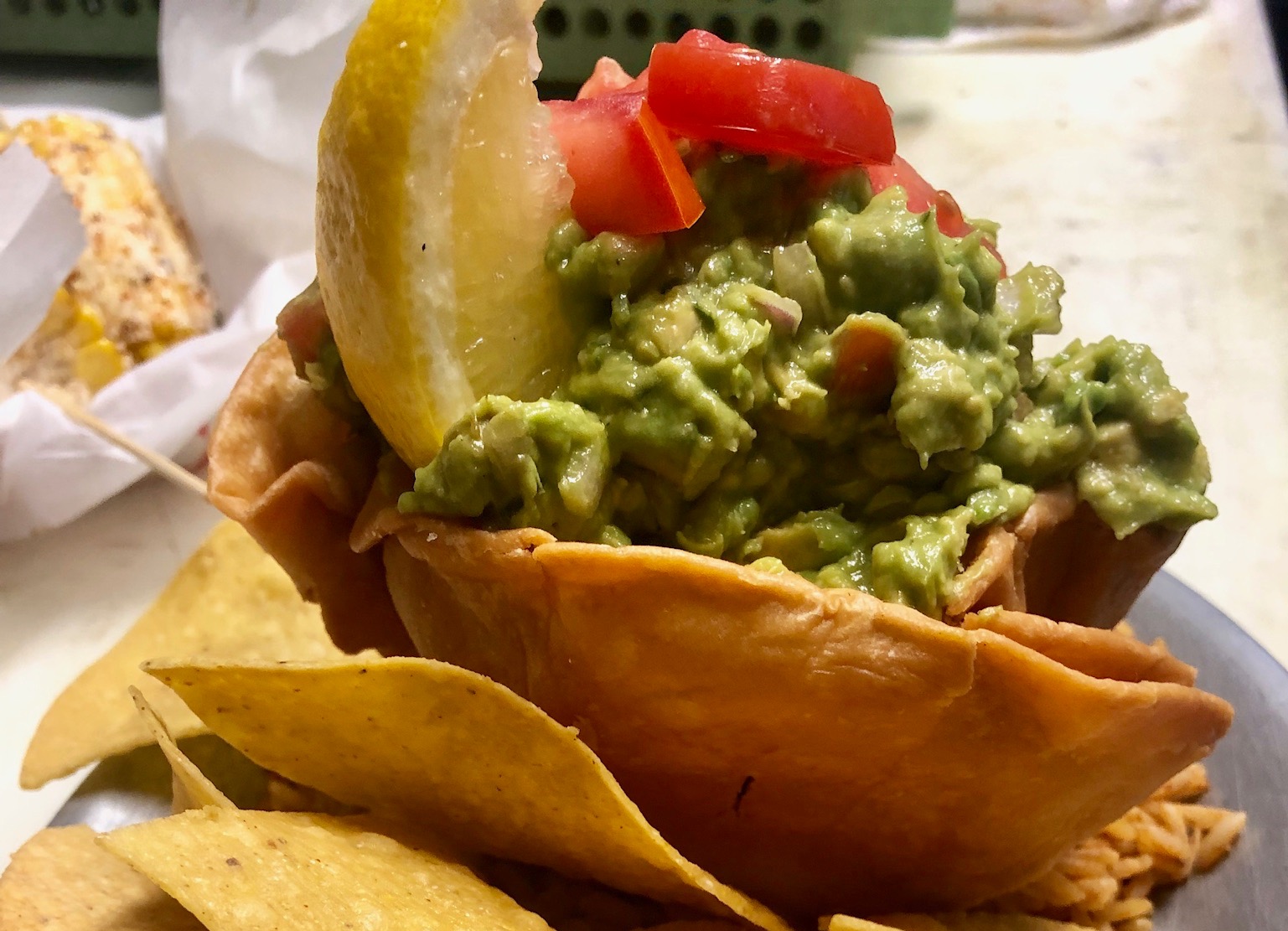 Arranged Food and Objects