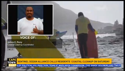 SENTINEL OCEANM ALLIANCE CALLS RESIDENTS COASTAL CLEANUP SATURDAY