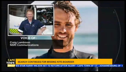 SEARCH CONTINUES FOR MISSING KITEBOARDER