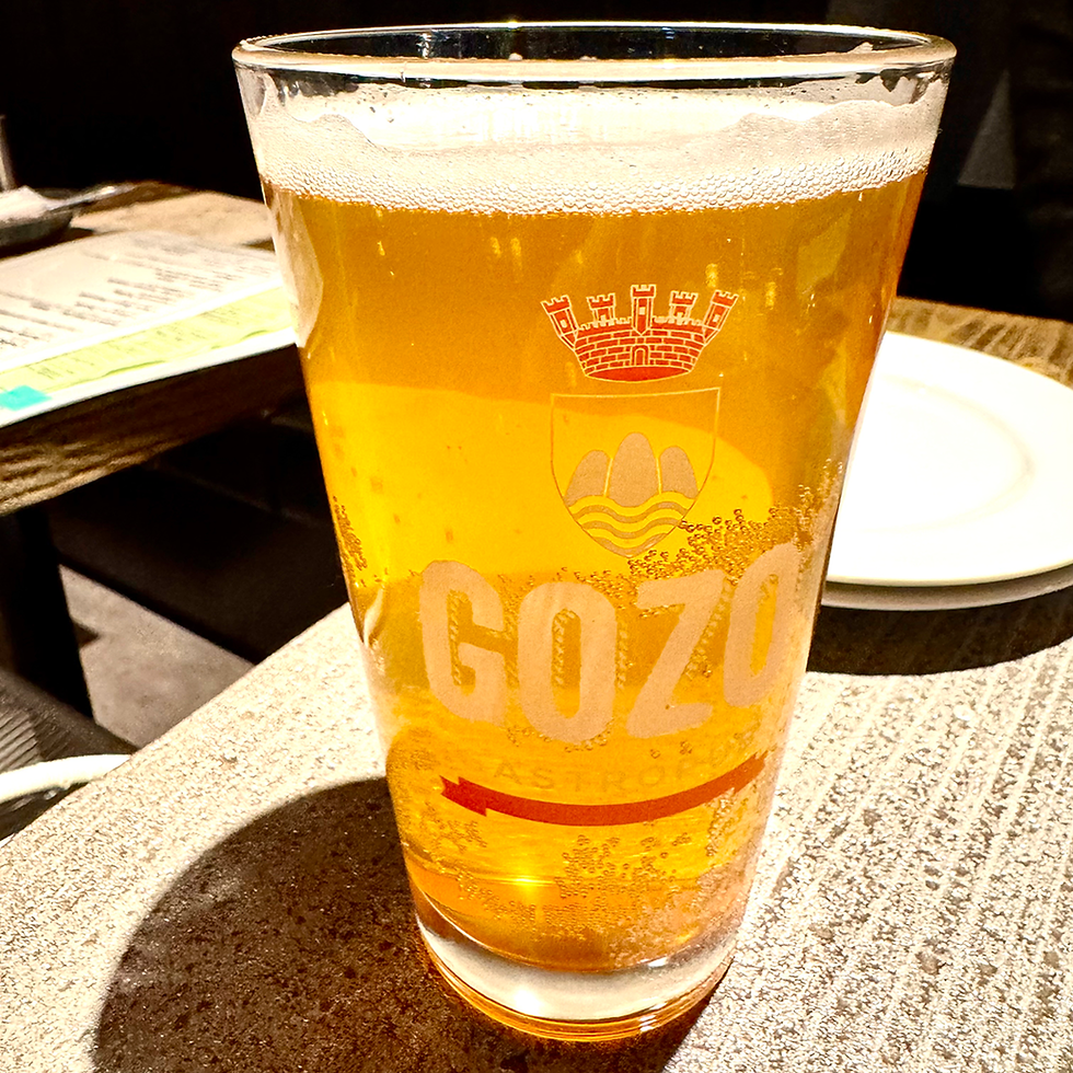 Yuzu Lager, Gastropub GOZO, Shimokitazawa