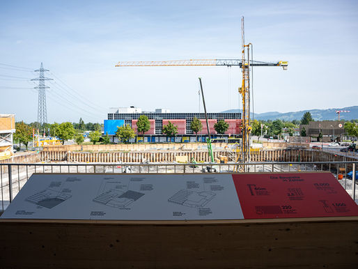 Neue Aussichtsplattform macht den Wandel des Messepark erlebbar