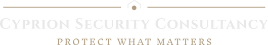 Cyprion Security Consultancy logo, providing professional security solutions in Cyprus