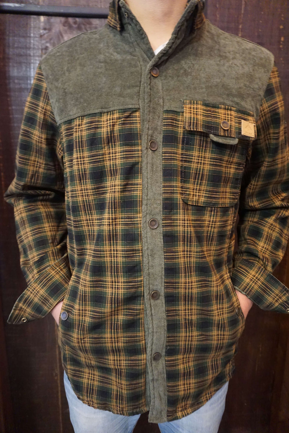 Miniatura: Camisa Kings Peak verde