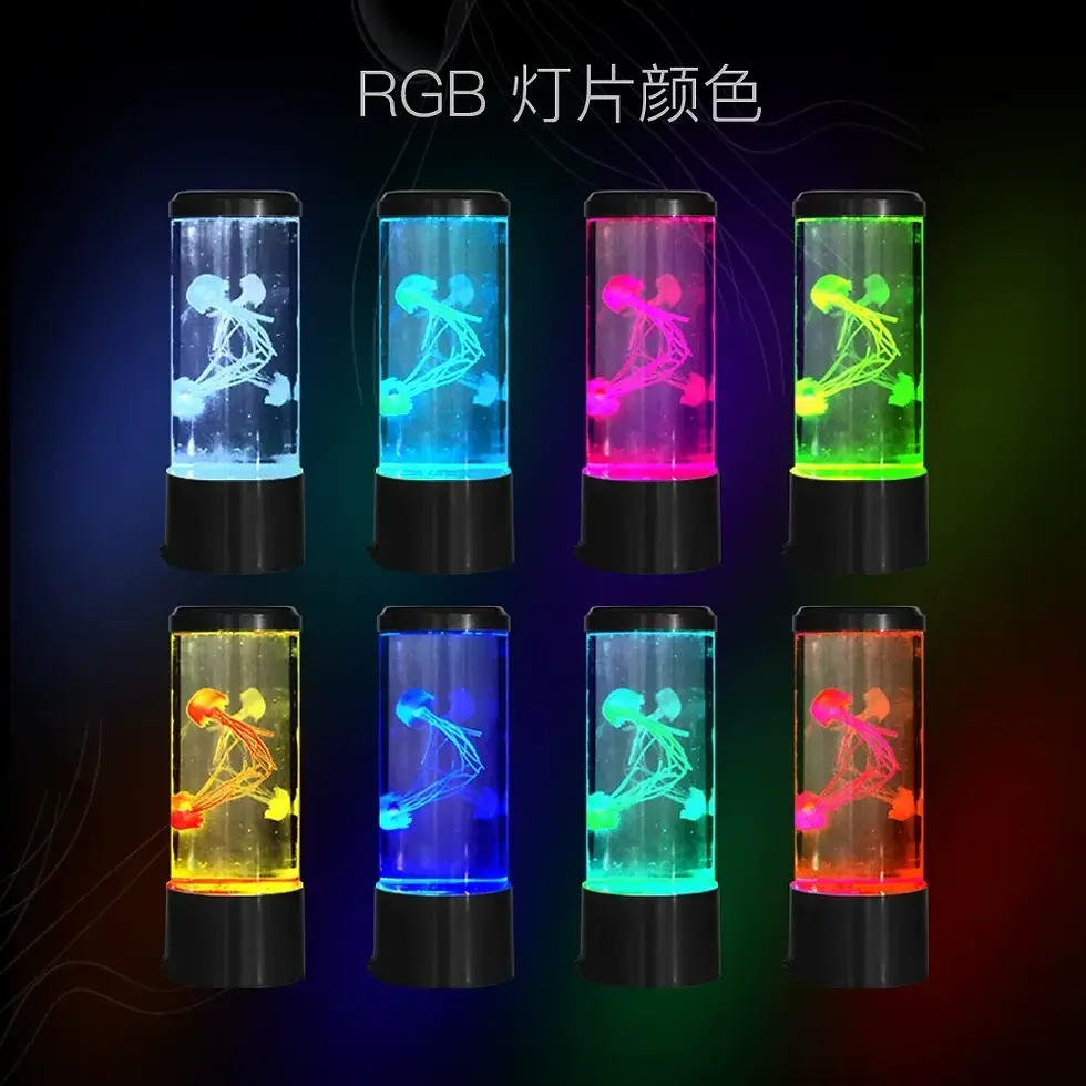 Thumbnail: Jellyfish LED Lamp with 8 Colors and Remote Control