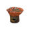 Thumbnail: Orange Raku Incense Burner