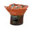 Thumbnail: Orange Raku Incense Burner