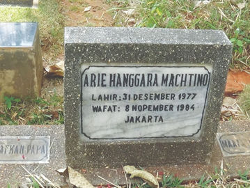 Makam Arie Hanggara di Tempat Pemakaman Umum Jeruk Purut, Pasar Minggu, Jakarta Selatan. (Aryono/Historia.ID).