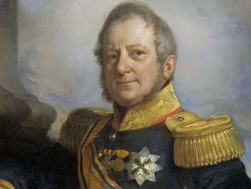 Lukisan Letnan Jenderal Hendrik Merkus Baron de Kock karya Cornelis Kruseman. (Rijksmuseum/Wikipedia Commons).