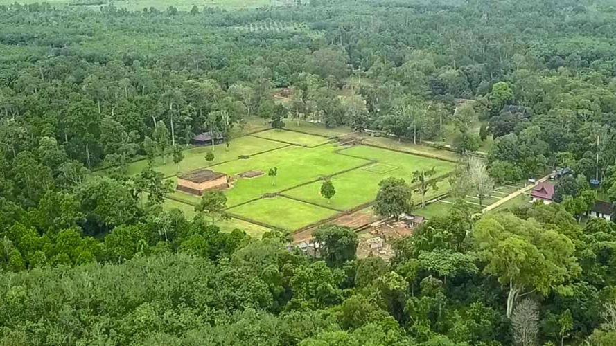 Kompleks Percandian Muarajambi. (Dok. Historia.ID).