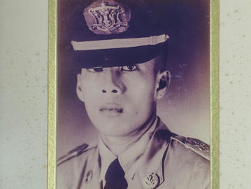 Agus Widjojo semasa menjadi taruna Akabri. (Dok. Keluarga Agus Widjojo).