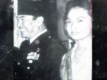 Sukarno dan Kartini Manoppo. (Majalah Info, No. 78, 31 Juli 1978).