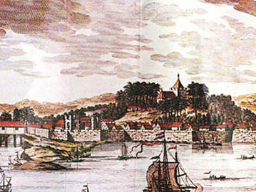 Lukisan Malaka tahun 1726.