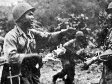 Letnan Kolonel Slamet Rijadi ketika memimpin pasukan TNI menumpas RMS.