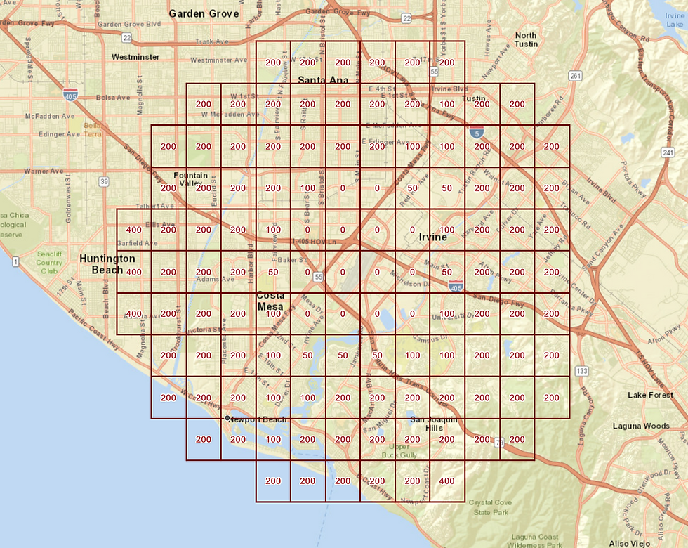 FAA Grid Map for drone photographers