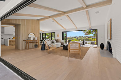 Interior photo of a luxury property on the Back Bay in Newport Beach, Orange County