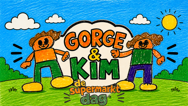 3e tekenfilm Gorge & Kim: De supermarkt dag