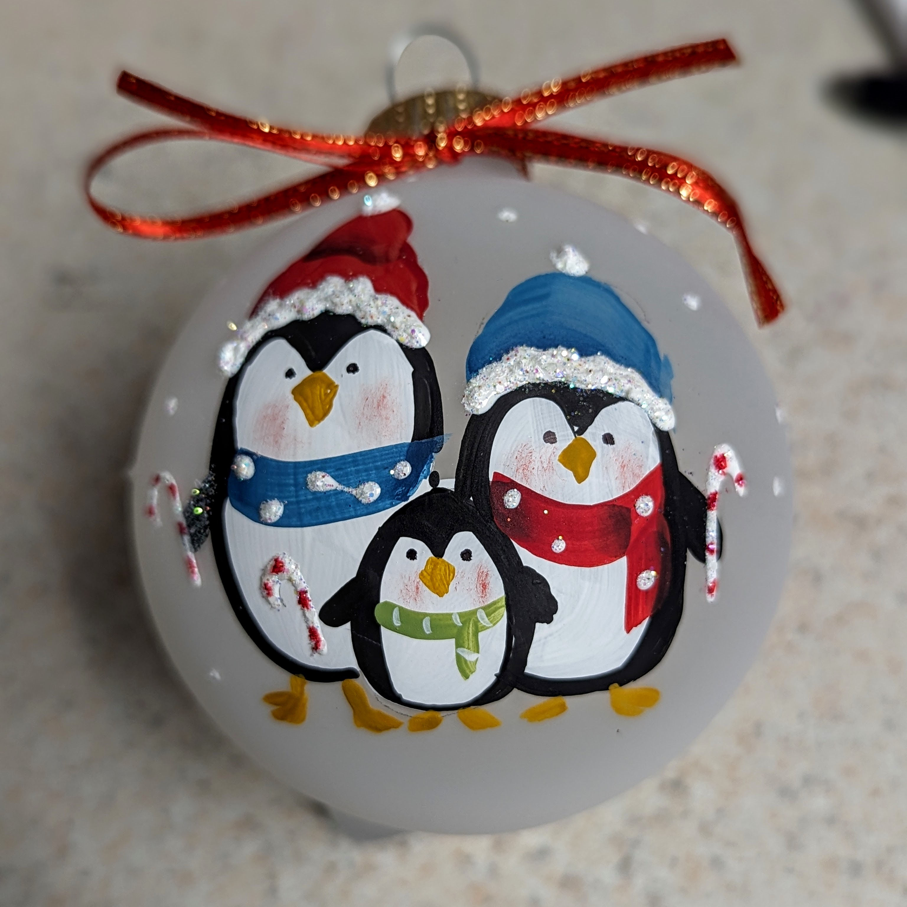 The Cozy Penguin Huddle