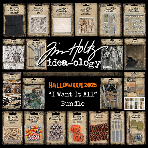 Tim Holtz Idea-Ology 使用済み12点セットまとめ売り 人物 Tim Holtz Idea-Ology Halloween 2025