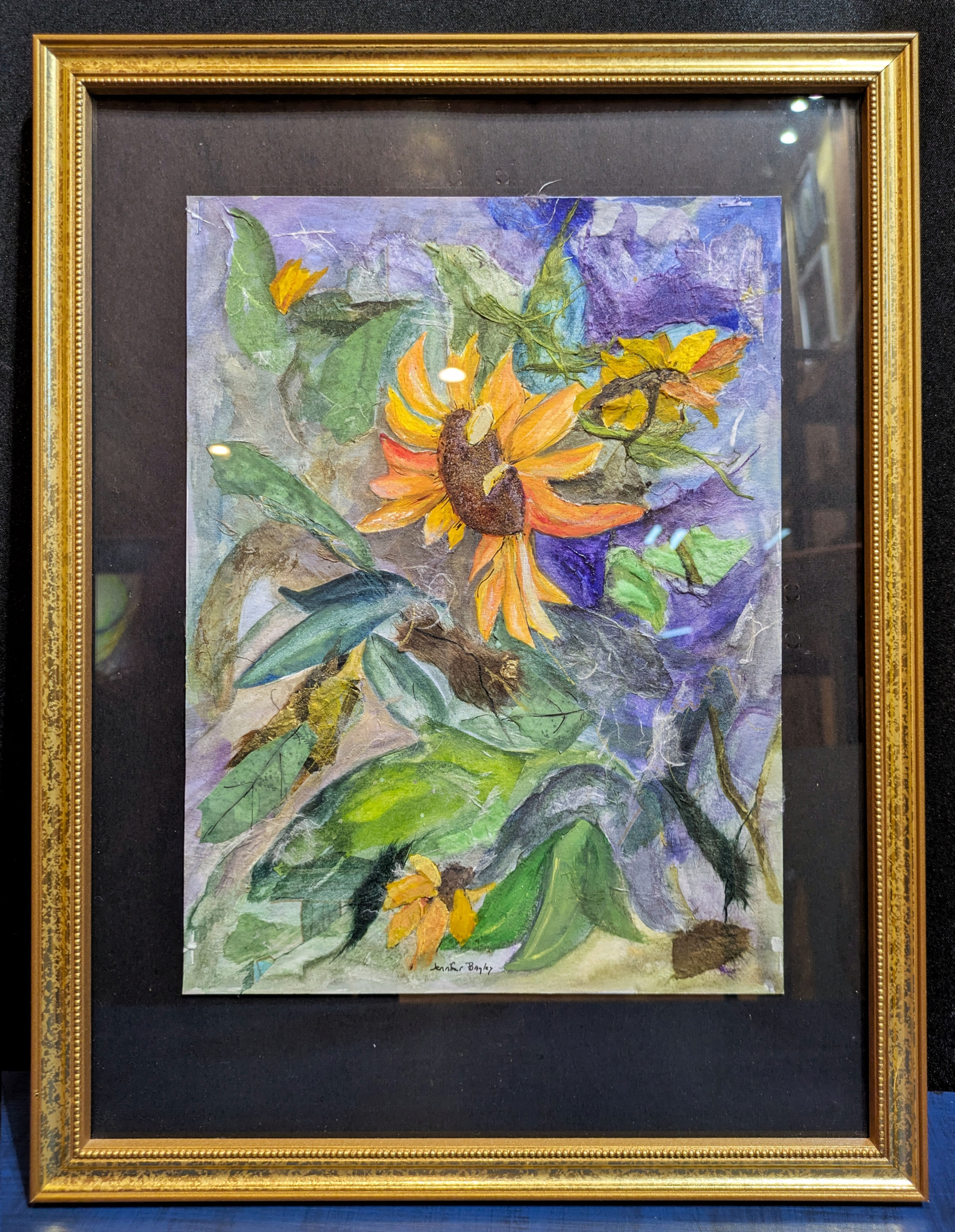 Jennifer Bagley-Sunflowers 15x13