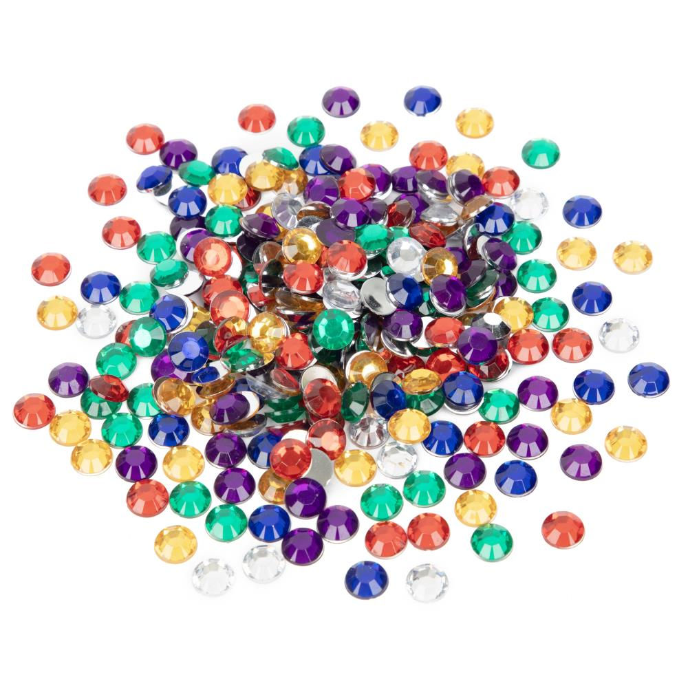 ScrappyShak Embellishments - Assorted Gems (YOU PICK COLOR)