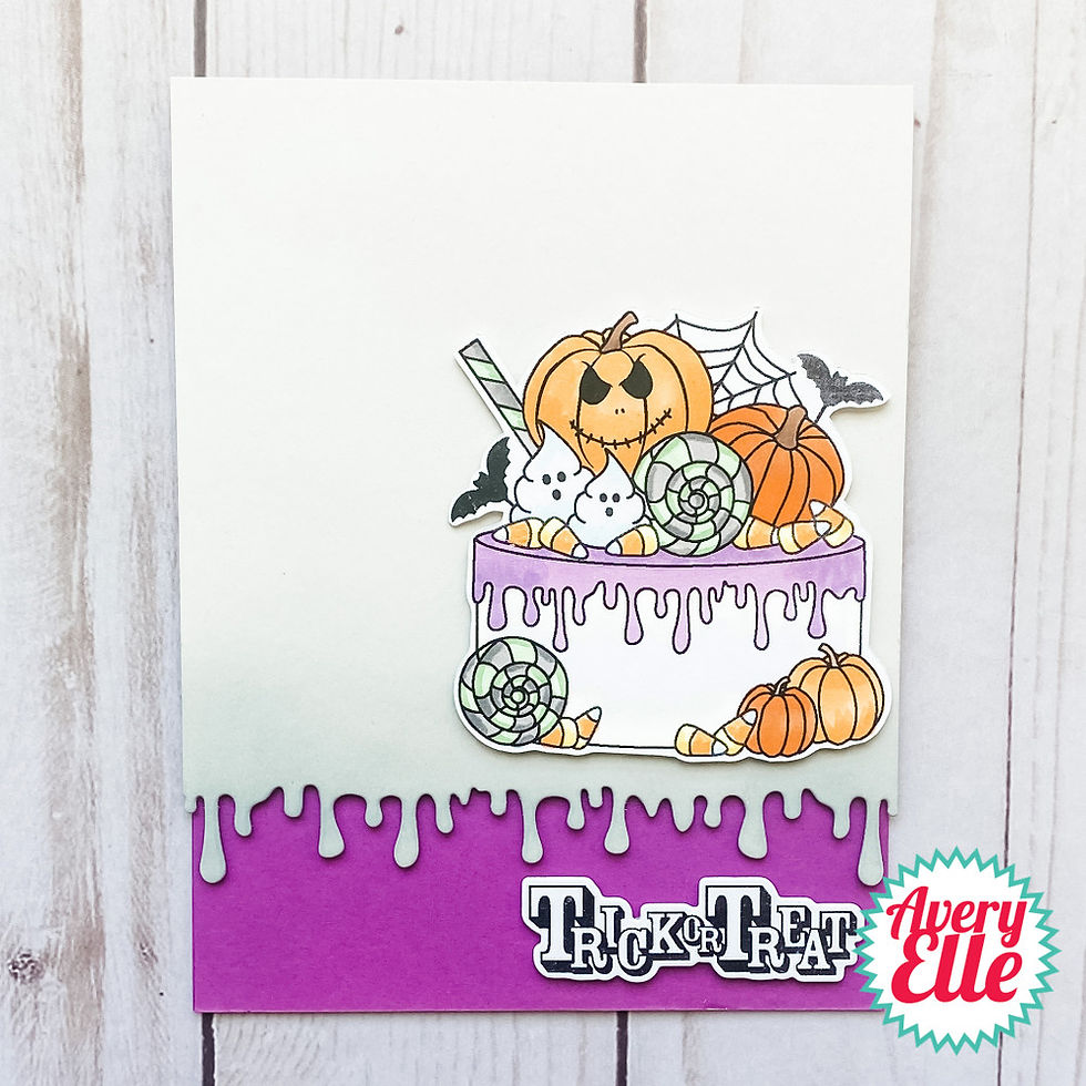 Thumbnail: Avery Elle Die: Trick Or Treat Elle-Ments - D-22-36
