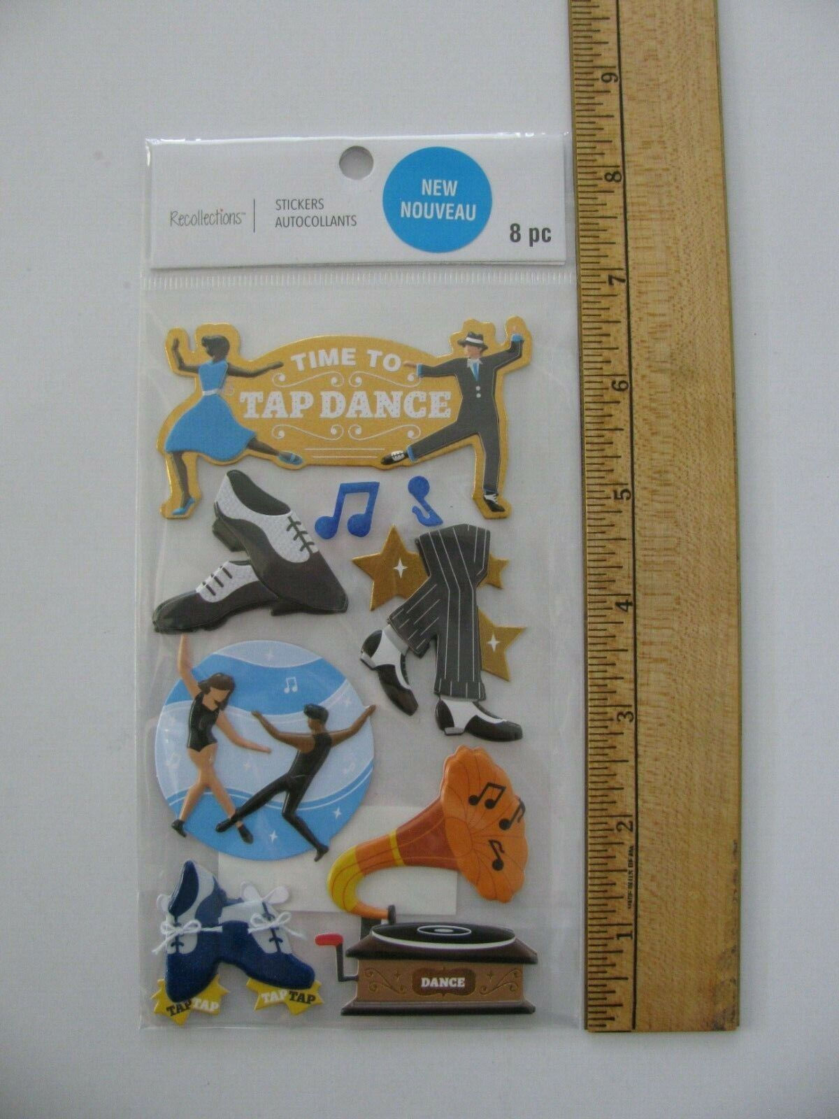 Recollections Tap Dance Dimensional Stickers - 667653