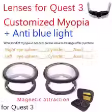 Thumbnail: VR Lenses for Oculus Quest 2 Quest 3 Quest 3S Myopia for PS VR2 Prescription Len