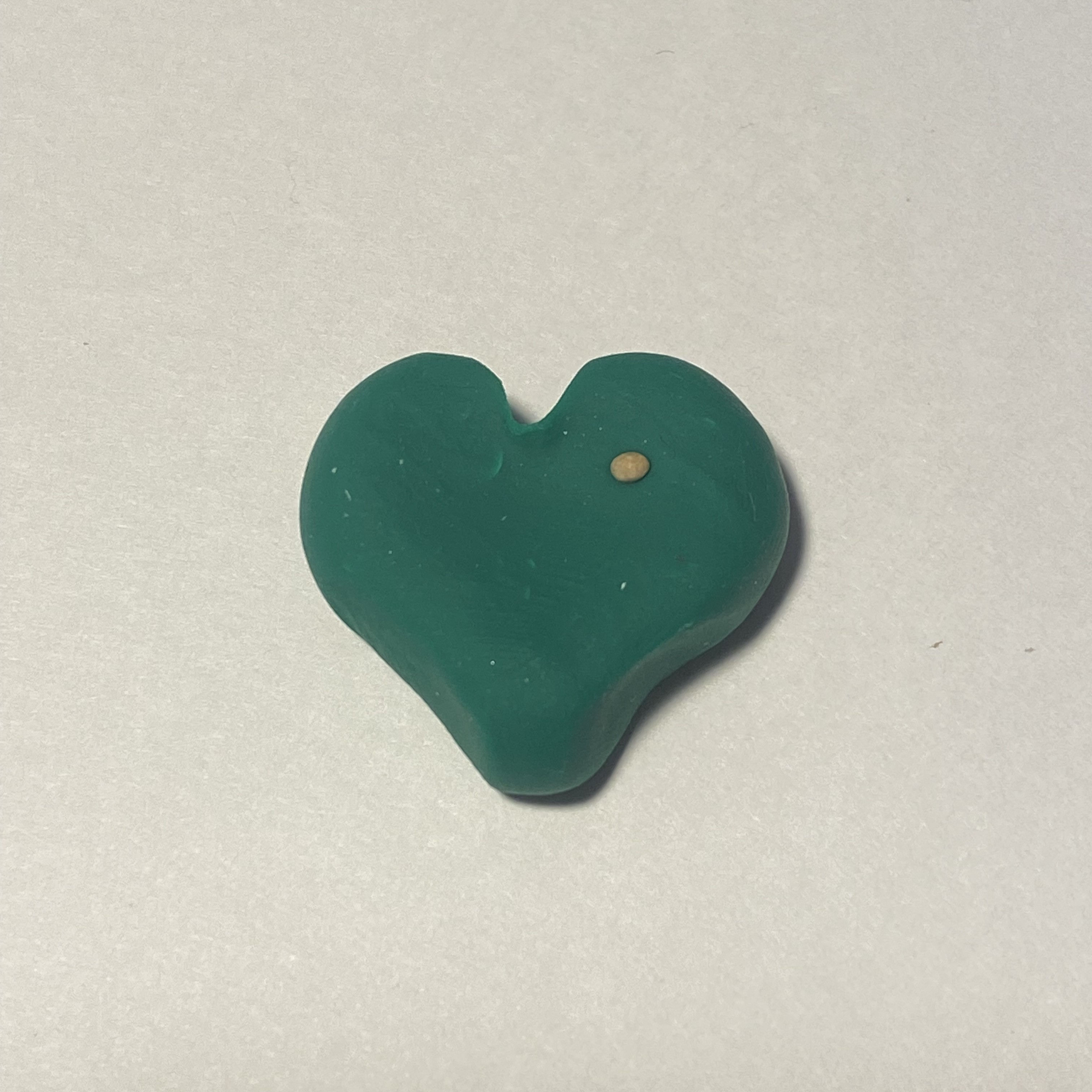 Heart - Emerald Green - Solid
