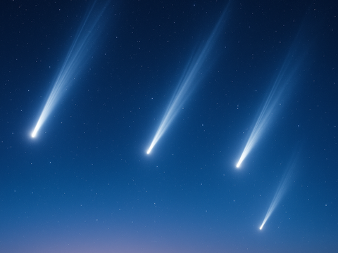 The Eye Between Shadows: Four Comets, the Eclipse, and the Call to Awareness